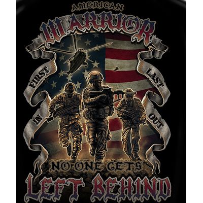 No One Gets Left Behind-American Warrior T-shirt