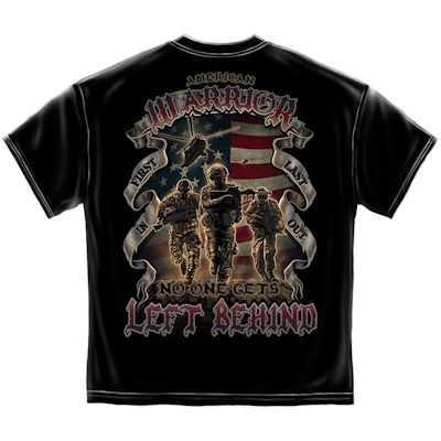 No One Gets Left Behind-American Warrior T-shirt