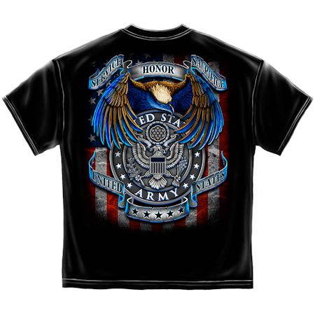 US Army Honor Service Sacrifice Tshirt