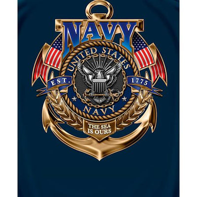 US Navy The Sea Is  Ours Tshirt