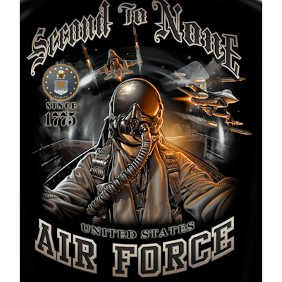 Second To None Air Force T-shirt