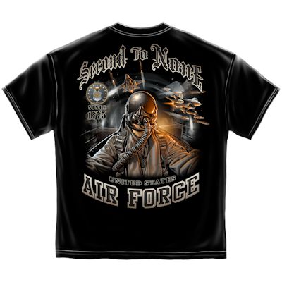 Second To None Air Force T-shirt