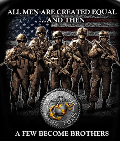 USMC A Few Became Brothers Tshirt