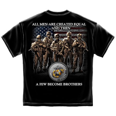 USMC A Few Became Brothers Tshirt
