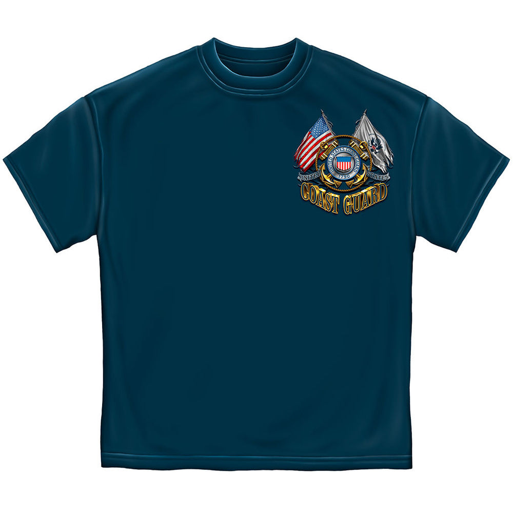 Coast Guard Double Flag T-Shirt