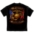 USMC Brotherhood Distressed Gold Foil Shirt