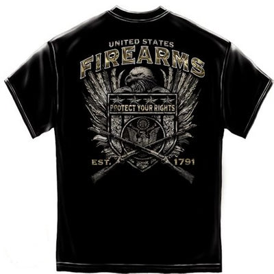 Protect Your Rights-Firearms Foil T-shirt