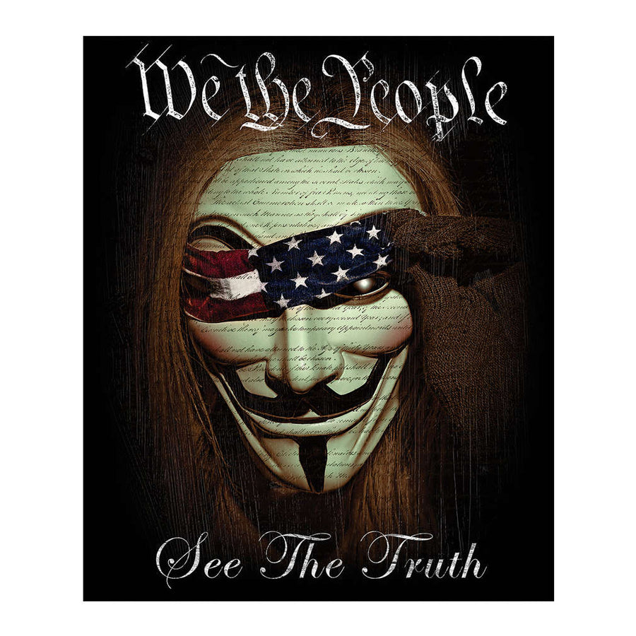 We the People Fleece Blanket