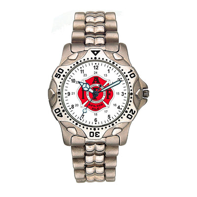 IAFF Stainless Steel Silver Engravable Watch