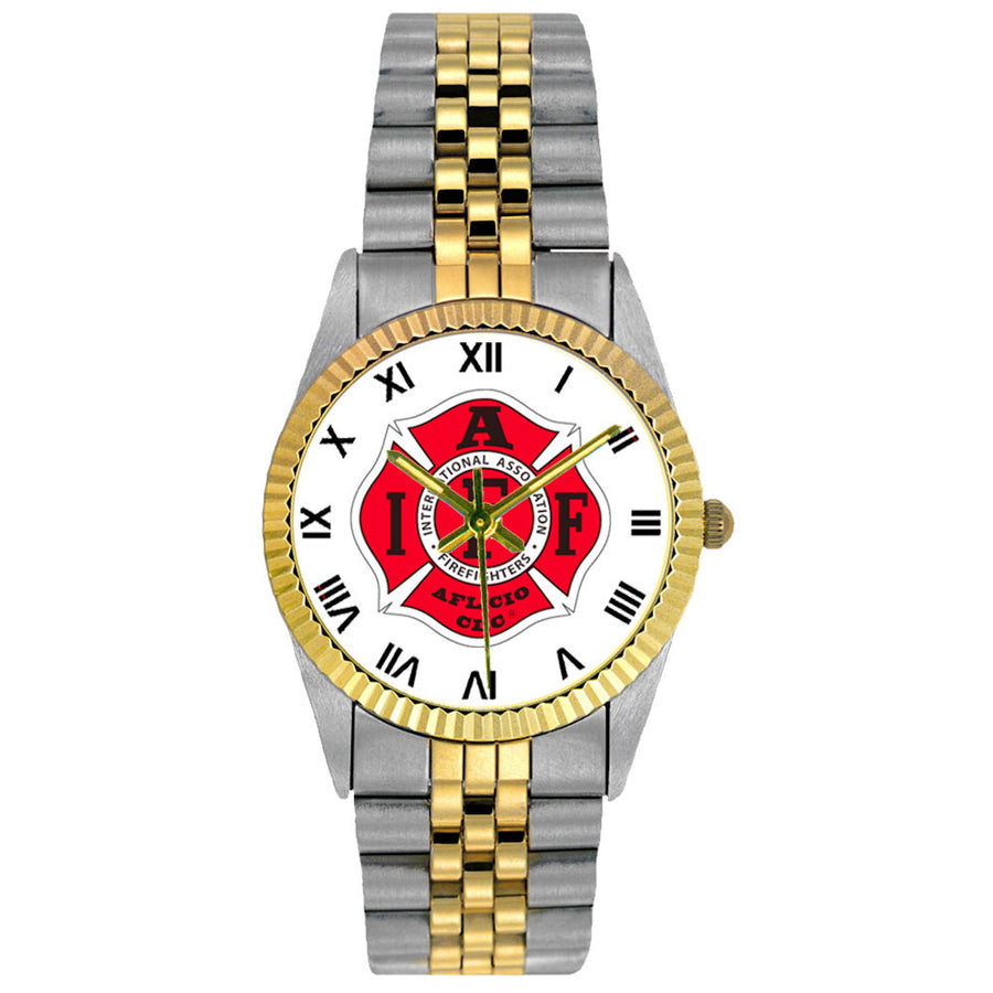 IAFF 2-Tone Engravable Watch