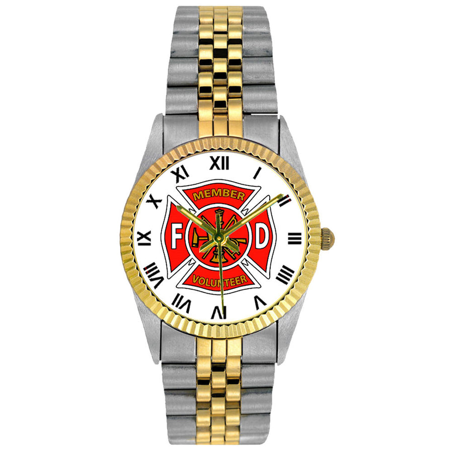 Volunteer 2-Tone Engravable Watch