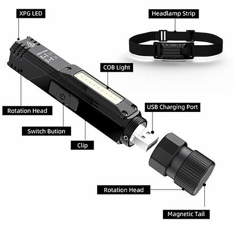 SGT Fire Moonbeam 2.0 LED Flashlight