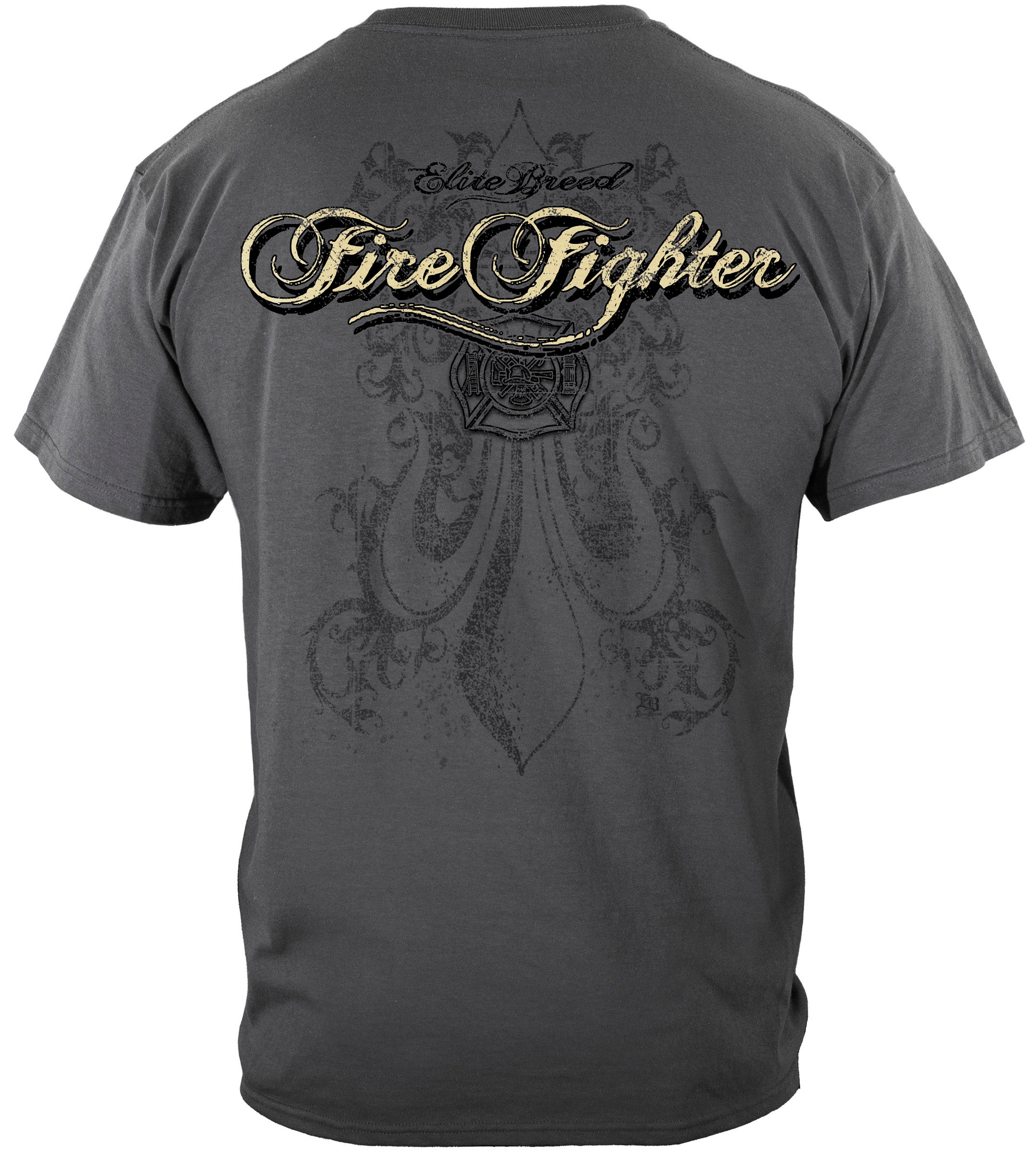 Firefighter Elite Breed Gray Tshirt | Firefighter.com