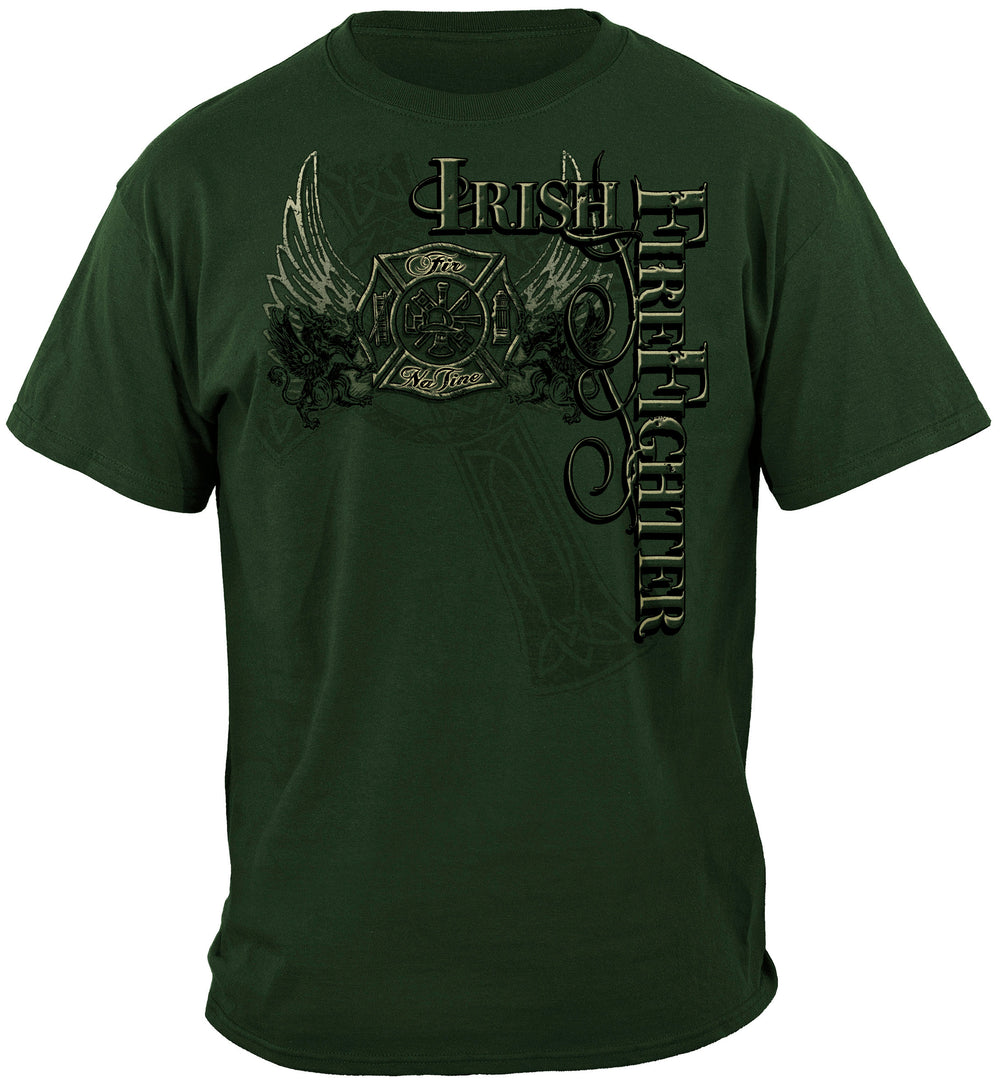 Irish Firefighter Elite Breed Tshirt