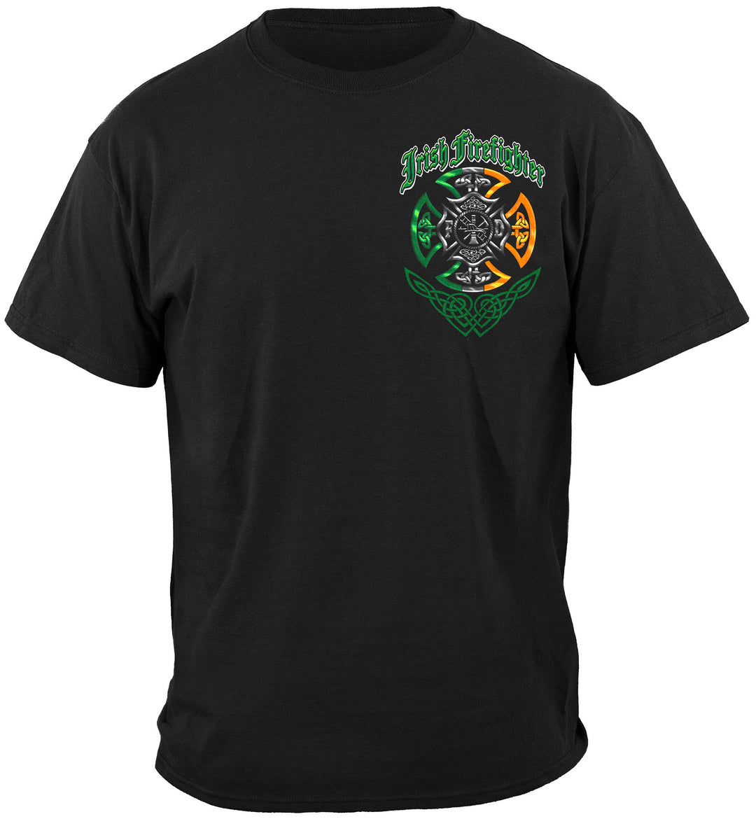 Irish Firefigher Family Duty Honor T-shirt