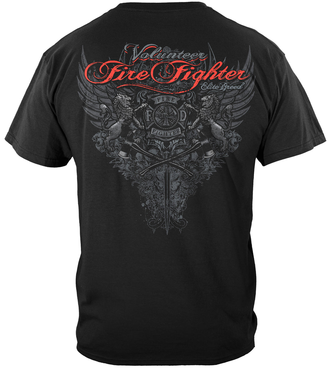 Elite Volunteer Firefighter Tshirt