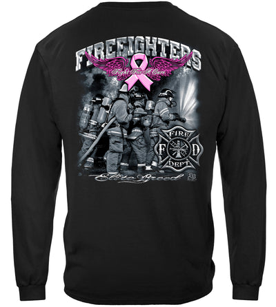 Elite Breed Fight For A Cure Firefighter Long Sleeves