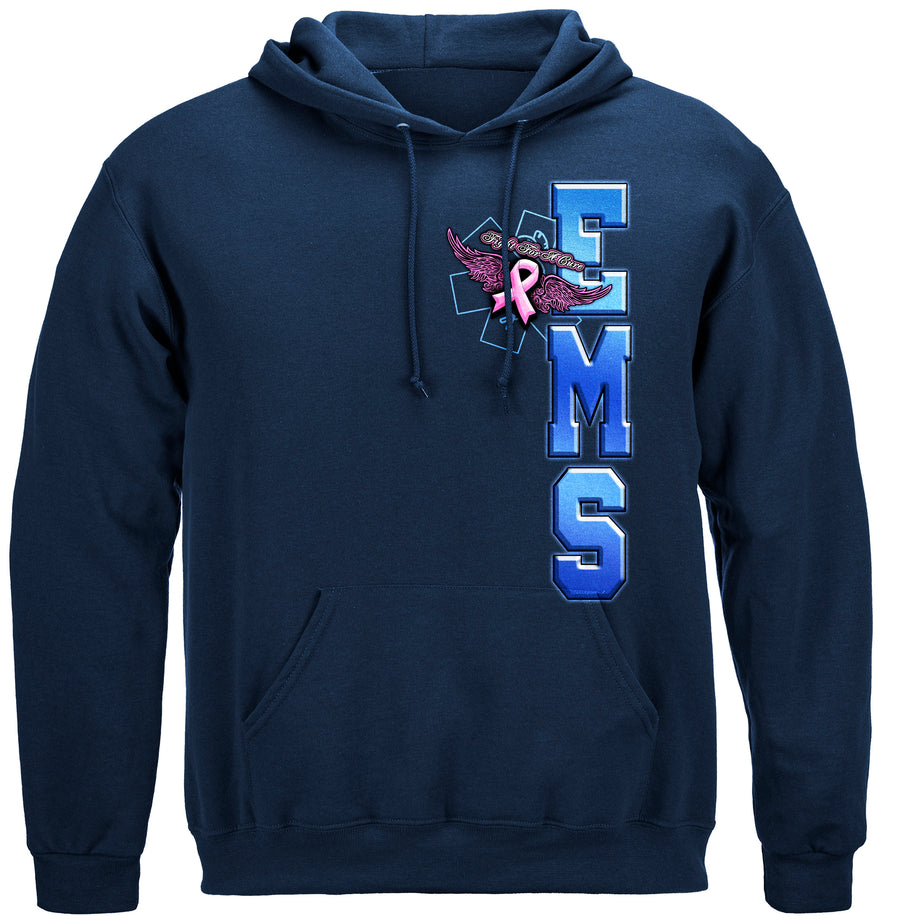 Elite Breed EMS Fight Cancer Hooded Sweat Shirt