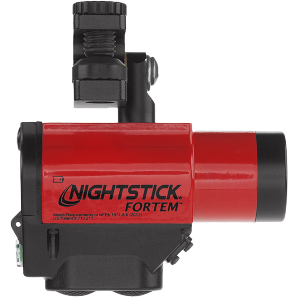 Nightstick FORTEM Intrinsically Safe Helmet-Mounted Dual-Light Flashlight