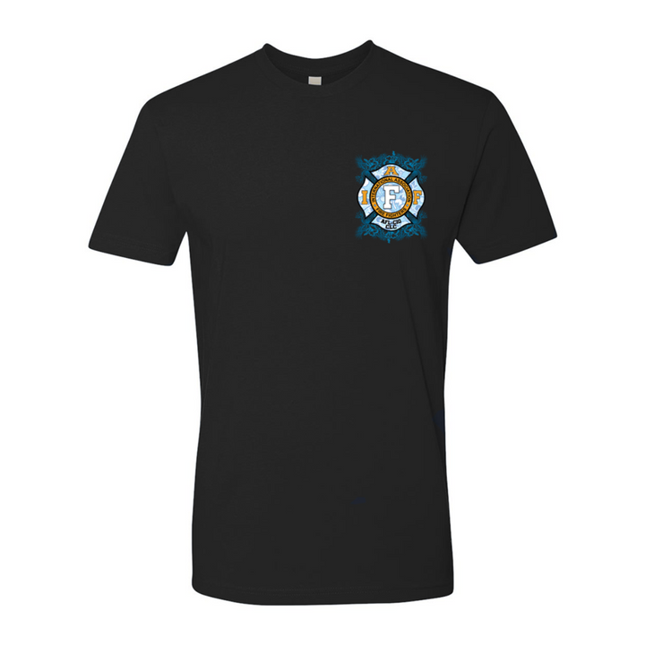 Casual IAFF Hawaiian Firefighter T-Shirt perfect for home or vacation